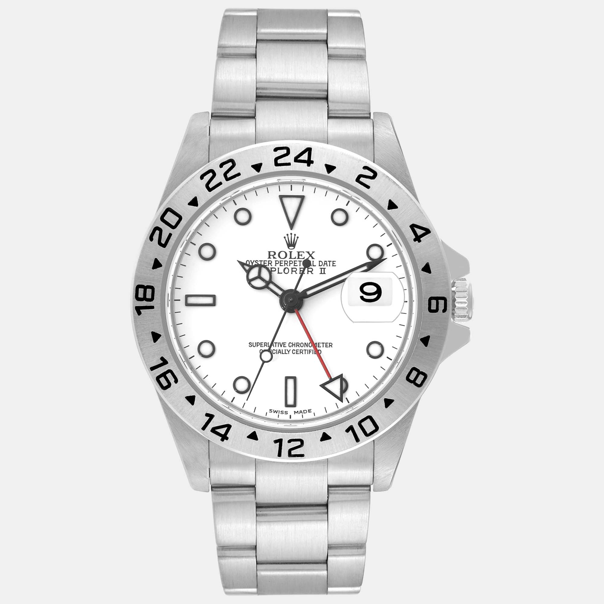 

Rolex Explorer II Polar White Dial Steel Men's Watch 40.0 mm