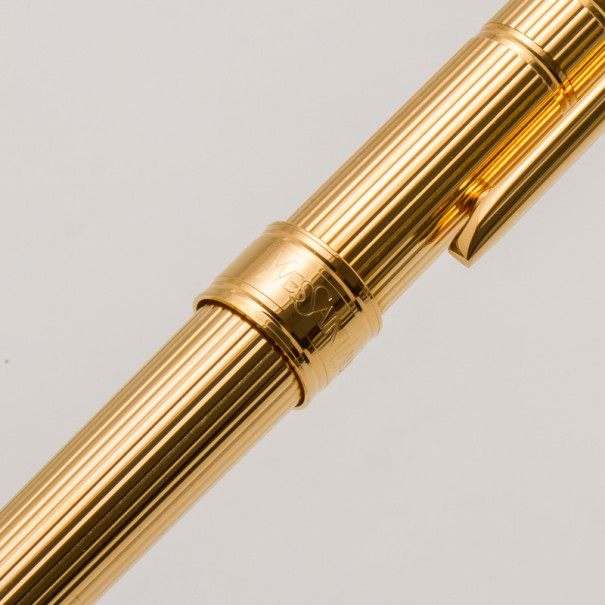 ysl gold pen