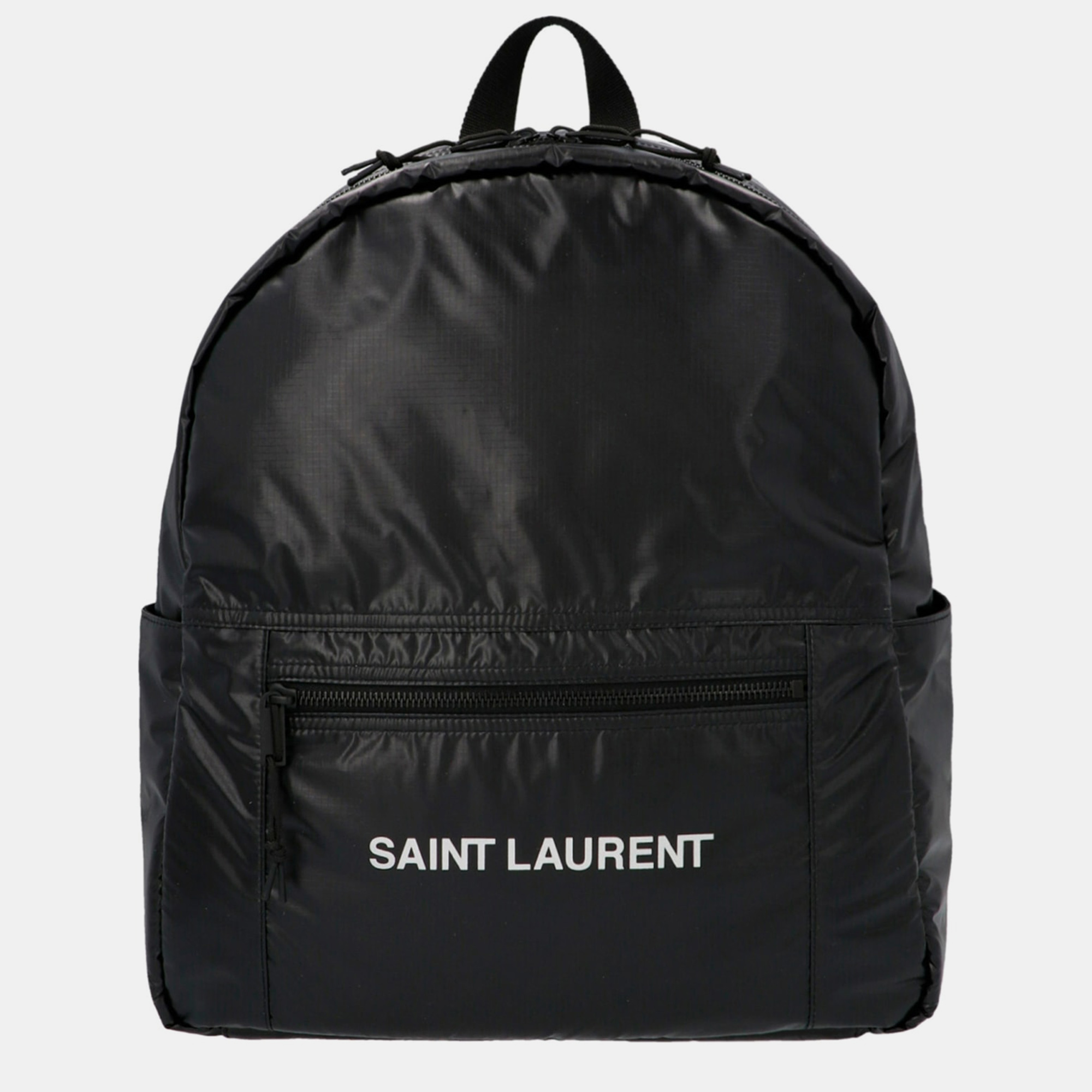 

Saint Laurent Nero/Argento Nylon Backpack, Black