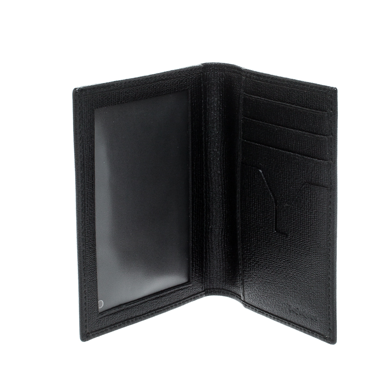 

Saint Laurent Paris Black Leather Bifold Wallet