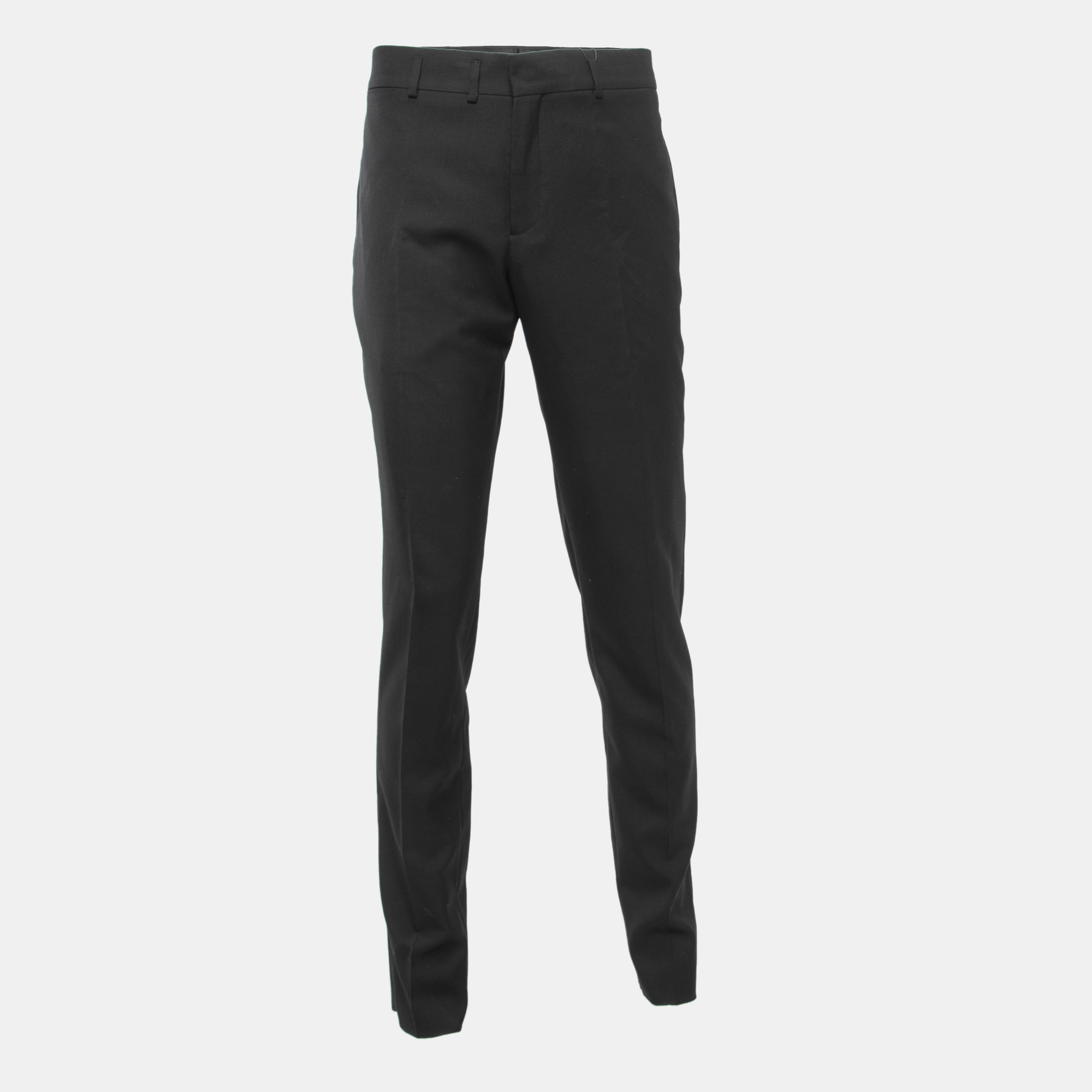 

Saint Laurent Black Wool Tailored Pants