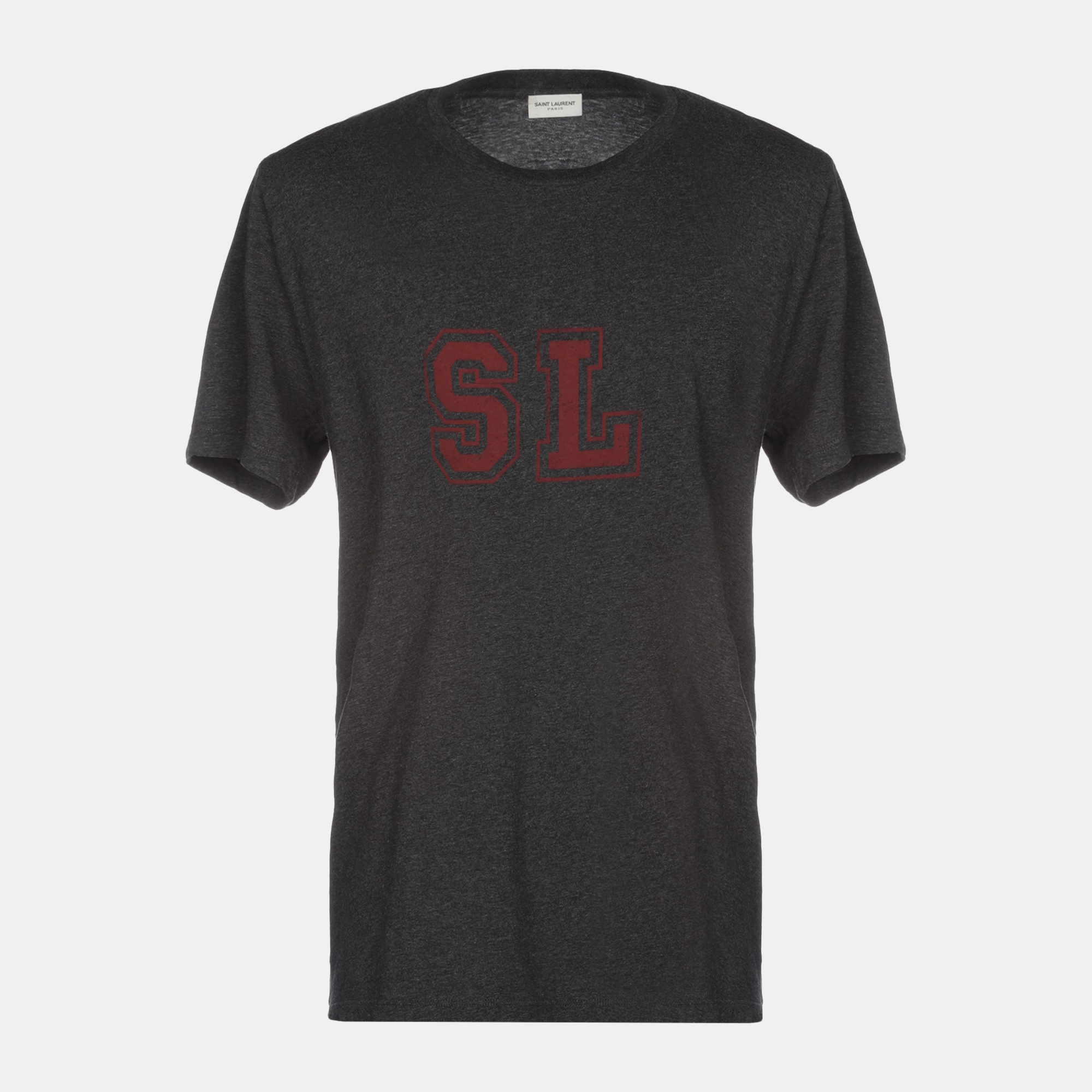 Pre-owned Saint Laurent Cotton T-shirts S In Black