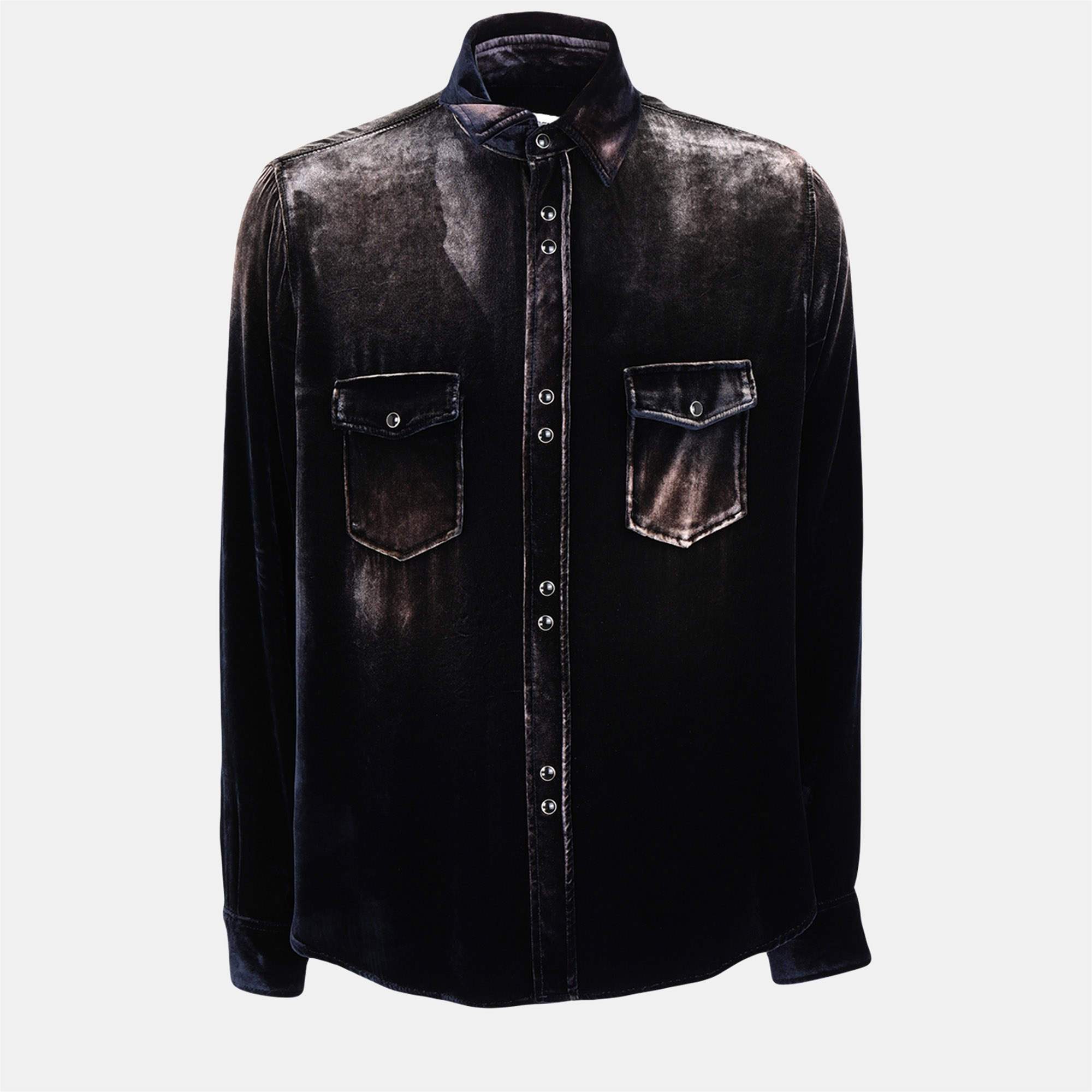 

Saint Laurent Viscose Shirt, Black