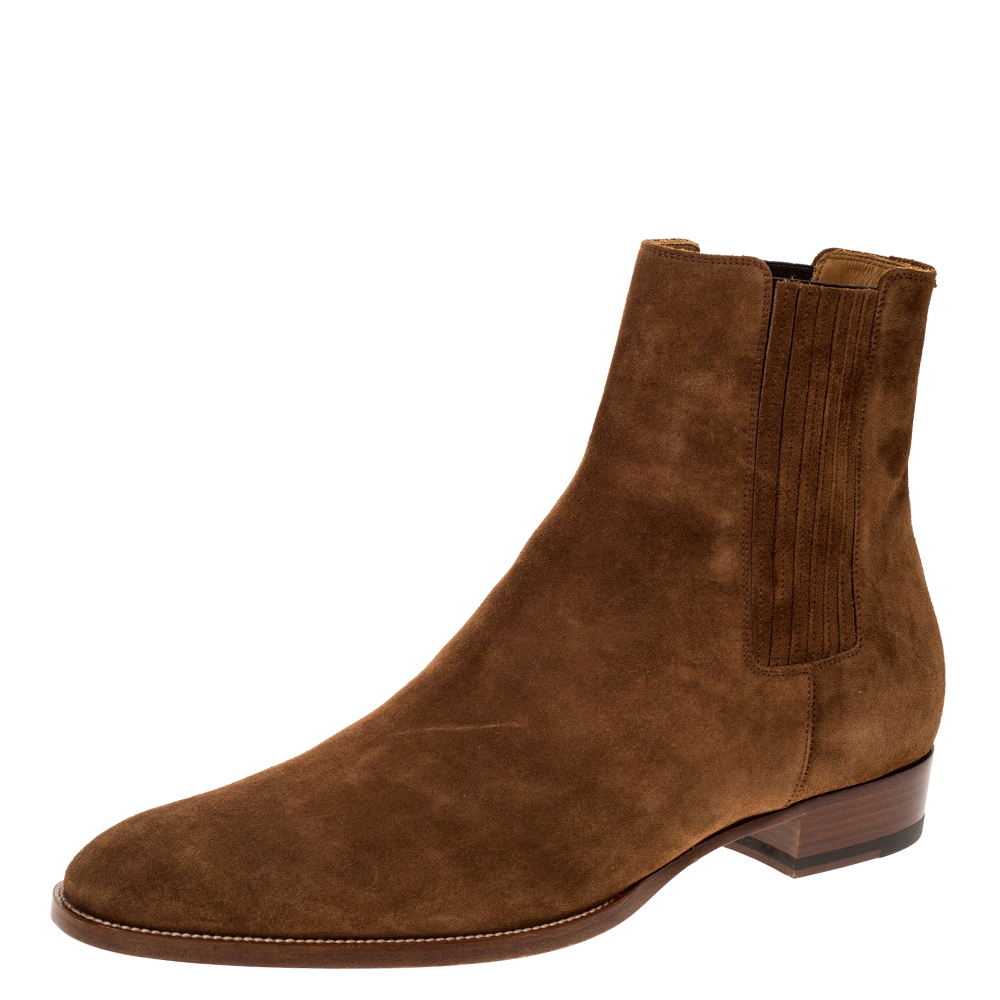 used saint laurent boots mens