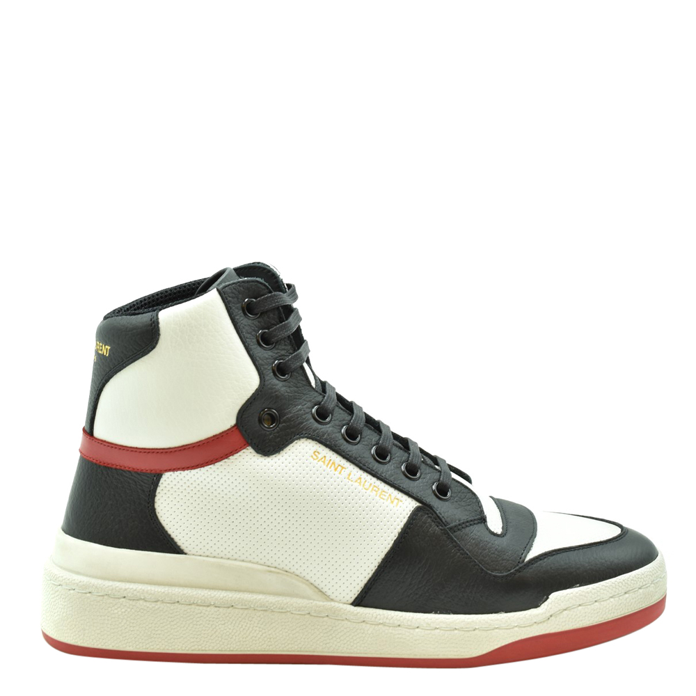 

Saint Laurent Paris Multicolor Leather SL24 High-top Sneakers Size EU