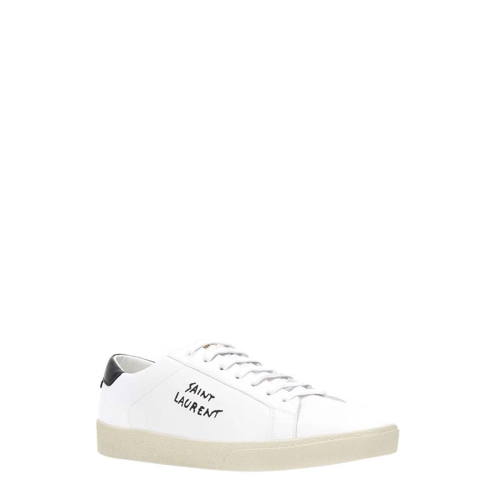 

Saint Laurent Paris White Court Classic SL/06 Sneakers Size EU