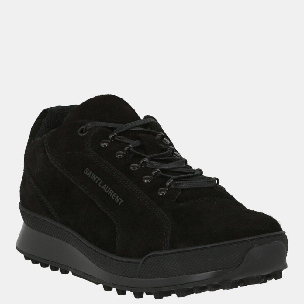 

Saint Laurent Black Suede Jump Sneakers Size IT