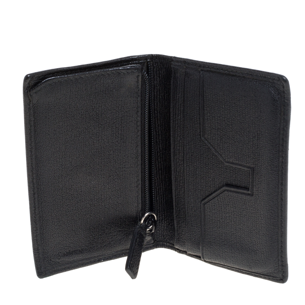 

Saint Laurent Black Leather Bifold Wallet