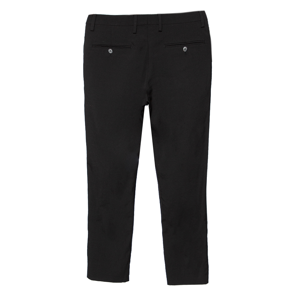 

Saint Laurent Black Wool Tapered Leg Pants