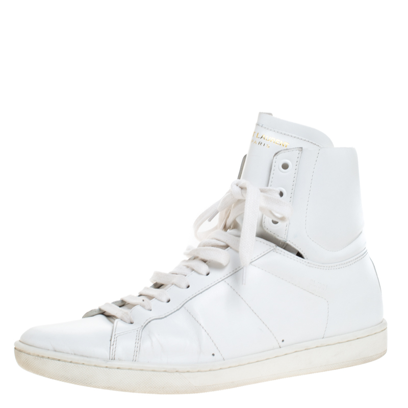 Men's Andy Leather Sneakers by Saint Laurent | Coltorti Boutique