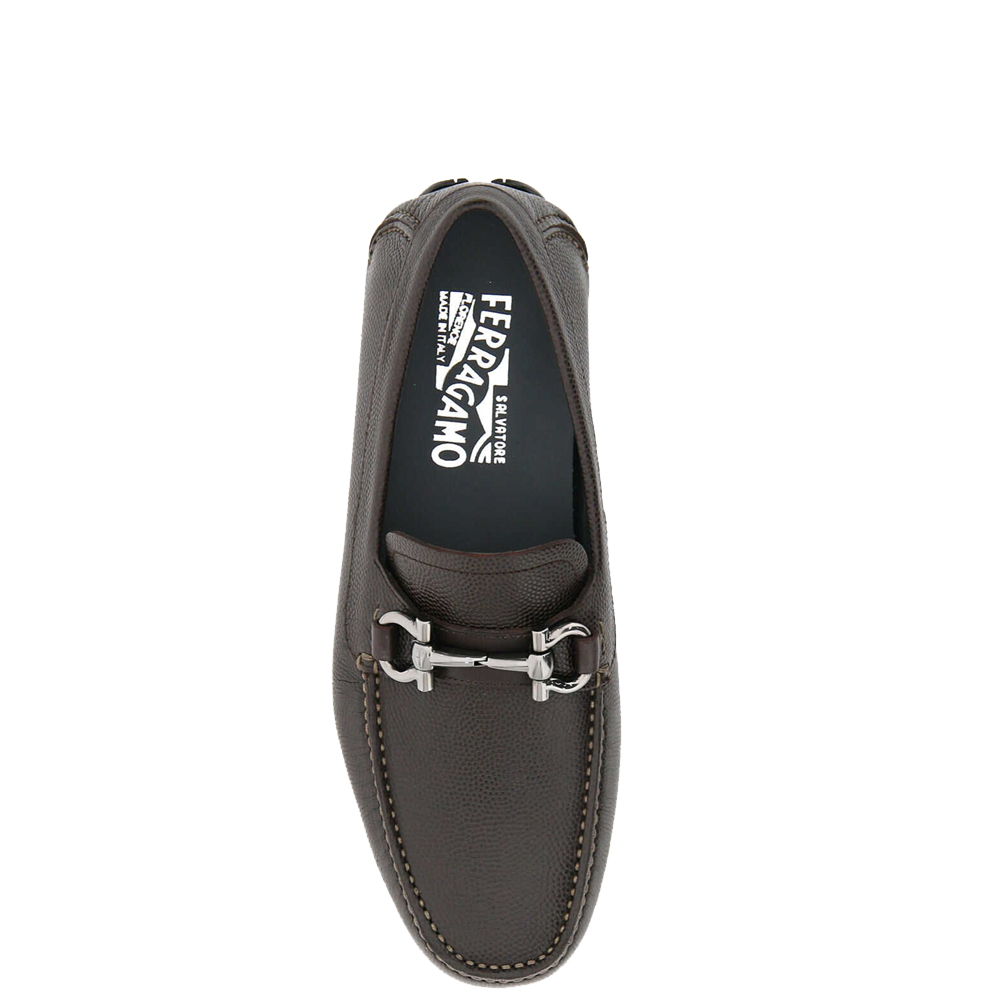 

Salvatore Ferragamo Brown Leather Loafers Size EU  US 6