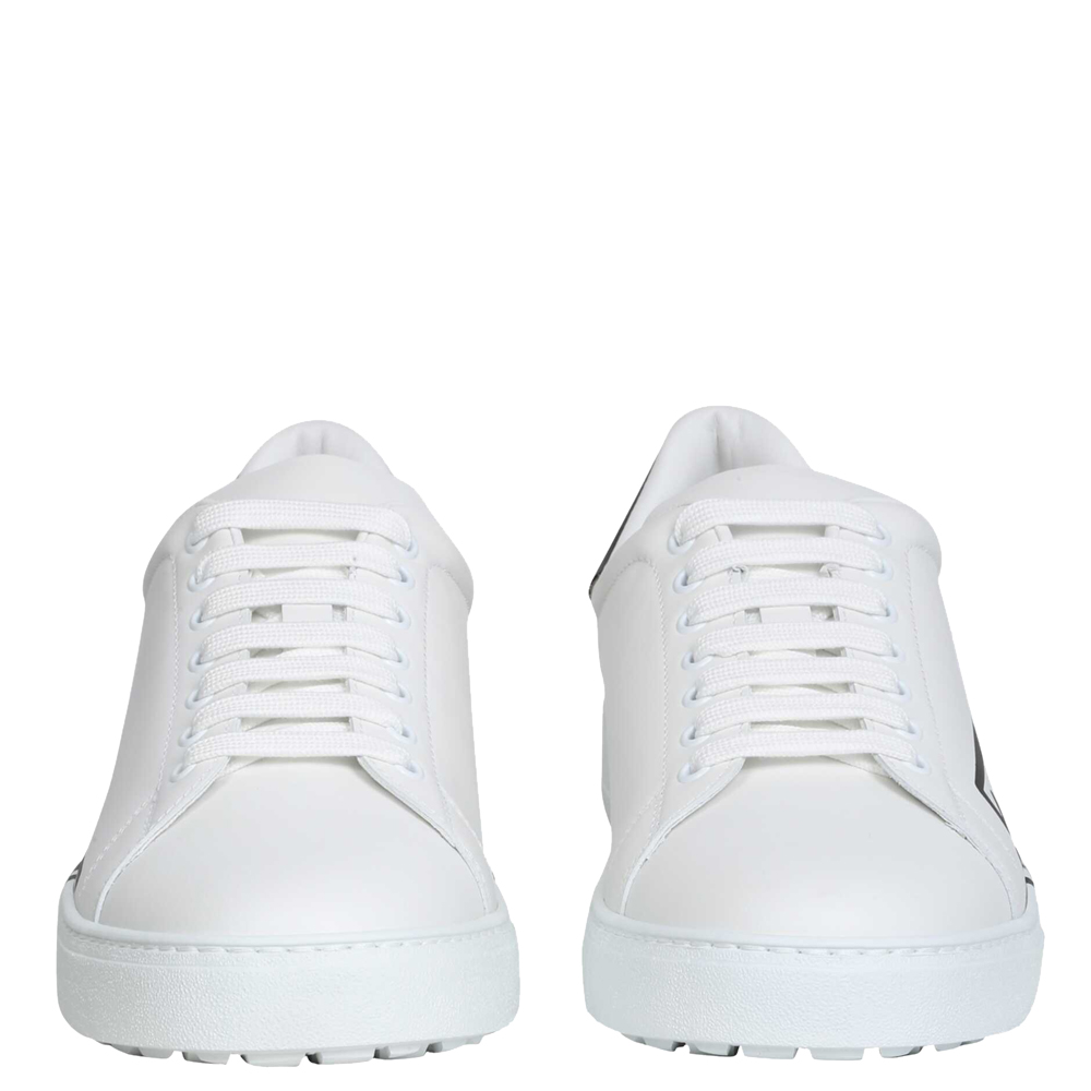 

Salvatore Ferragamo White Signature Sneakers Size EU, Black