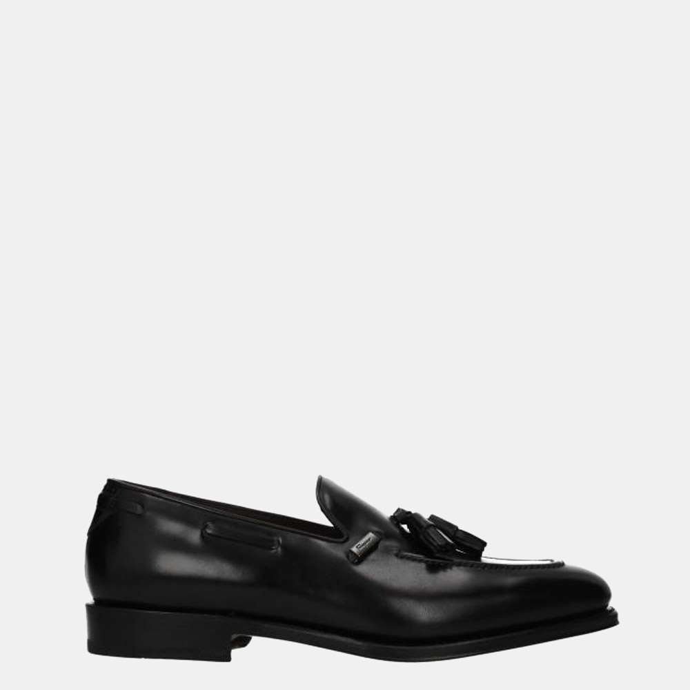 

Salvatore Ferragamo Black Leather Loafers Size US 9.5 IT