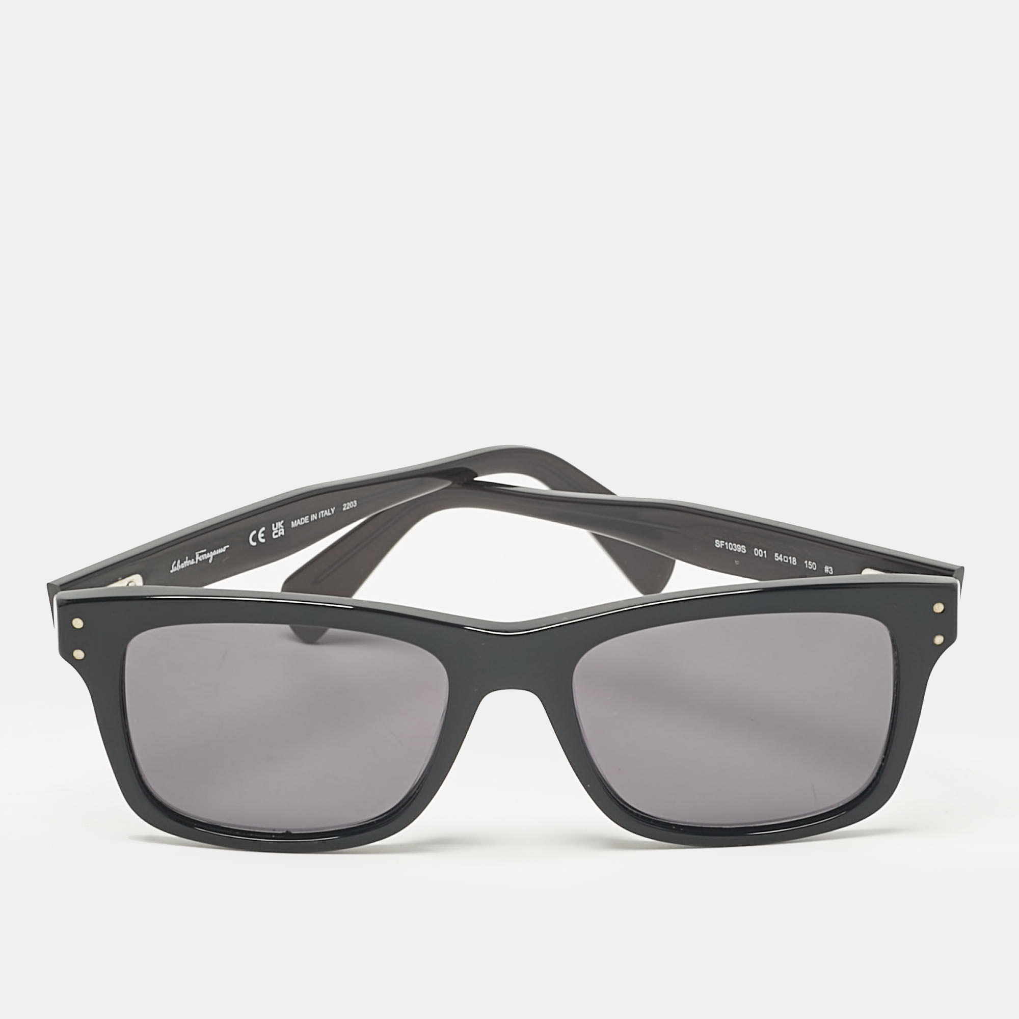 

Salvatore Ferragamo Black SF1039S 001 Wayfarer Sunglasses