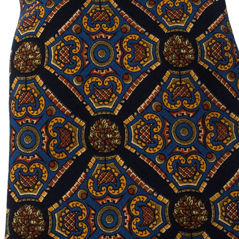 

Salvatore Ferragamo Multicolor Printed Silk Tie