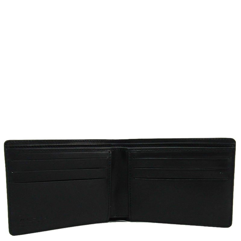 

Salvatore Ferragamo Black Leather Bifold Wallet