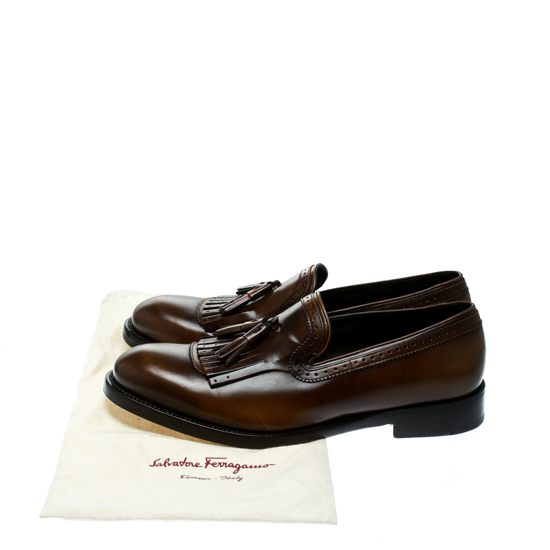 salvatore ferragamo tassel loafer