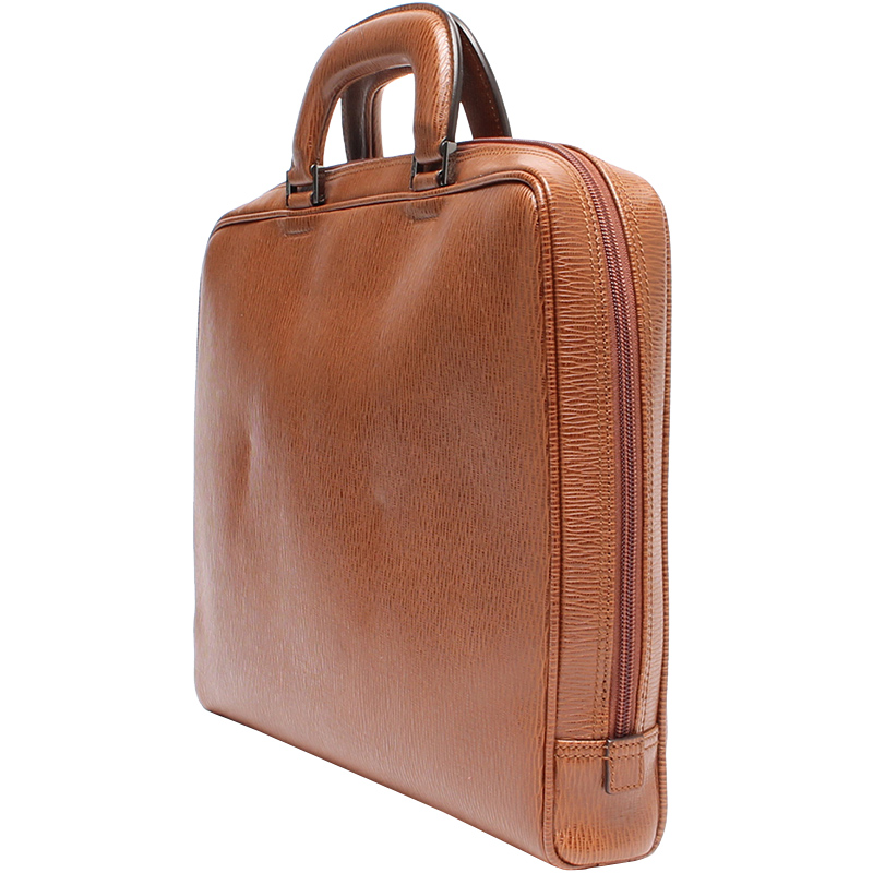 

Salvatore Ferragamo Brown Leather Briefcase