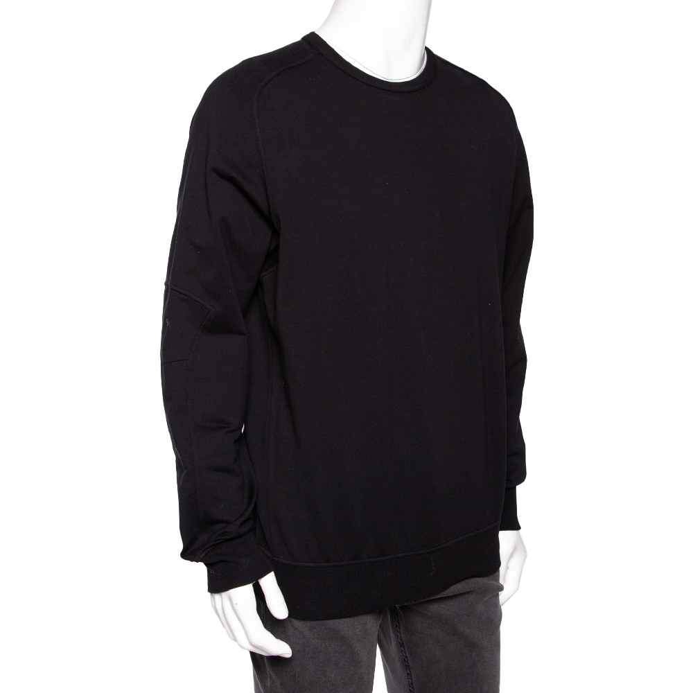 

Stone Island Black Cotton Long Sleeve Sweatshirt