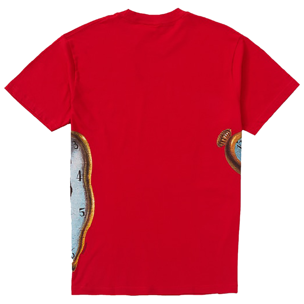 

Supreme The Persistence Of Memory T-Shirt, Red