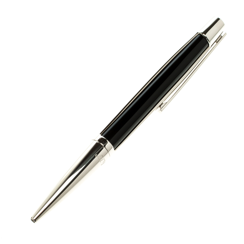S.T. Dupont Defi Composite & Palladium Finish Ballpoint Pen