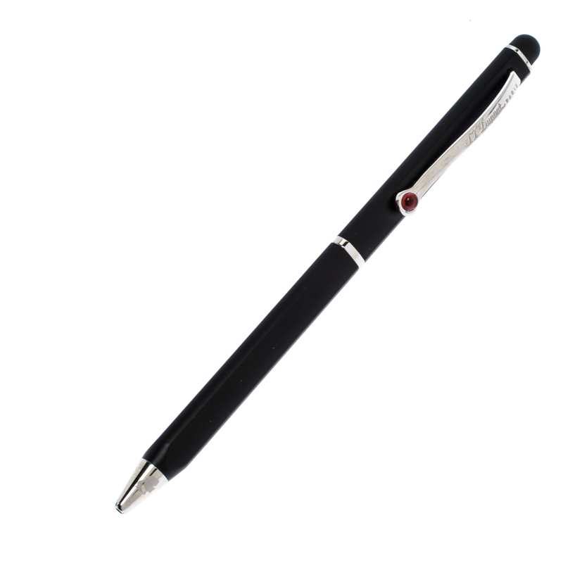 S.T. Dupont Karl Lagerfeld Edition Matte Black Palladium Finish Ballpoint Pen