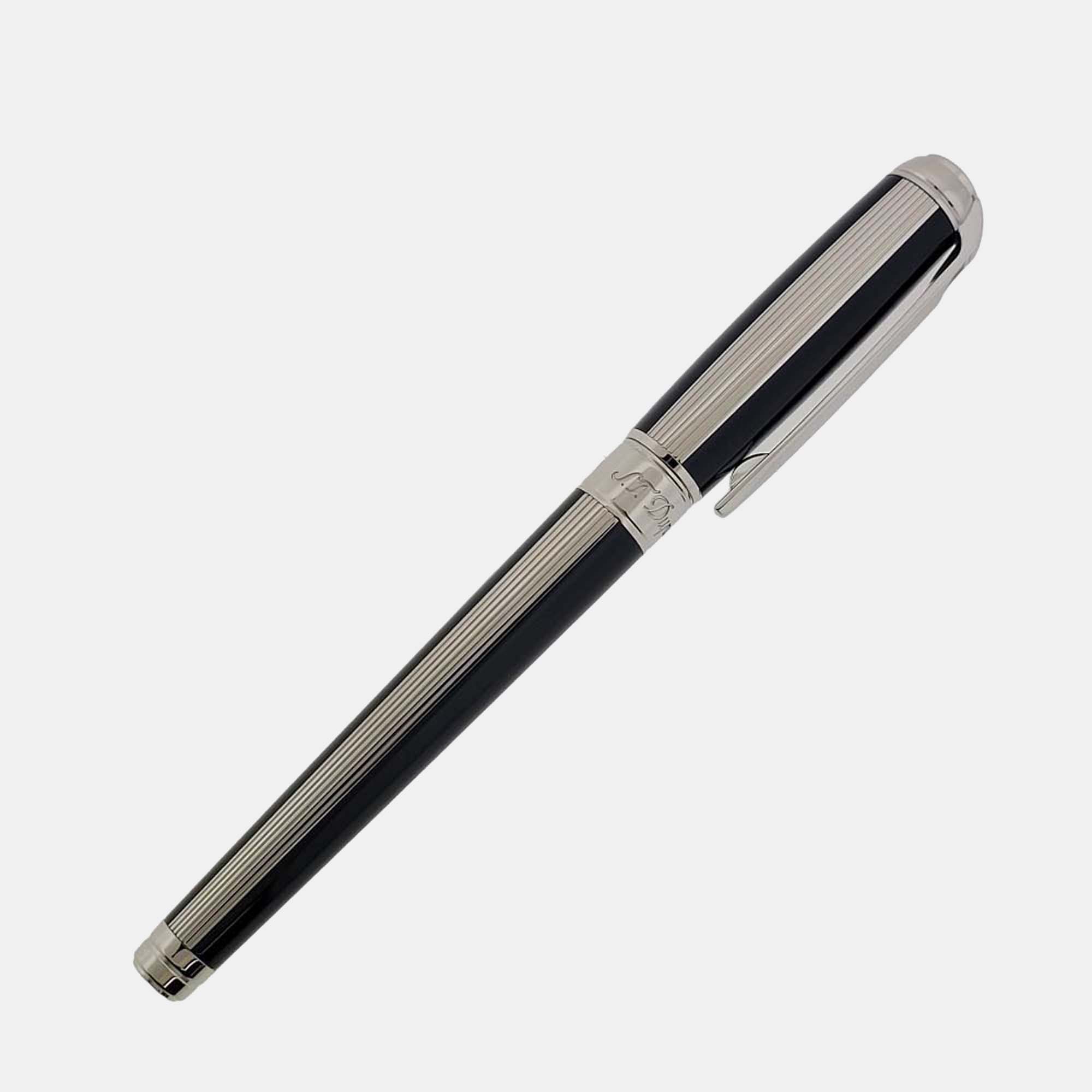 

S.T. Dupont Black Steel; Lacquer 410110M Pens