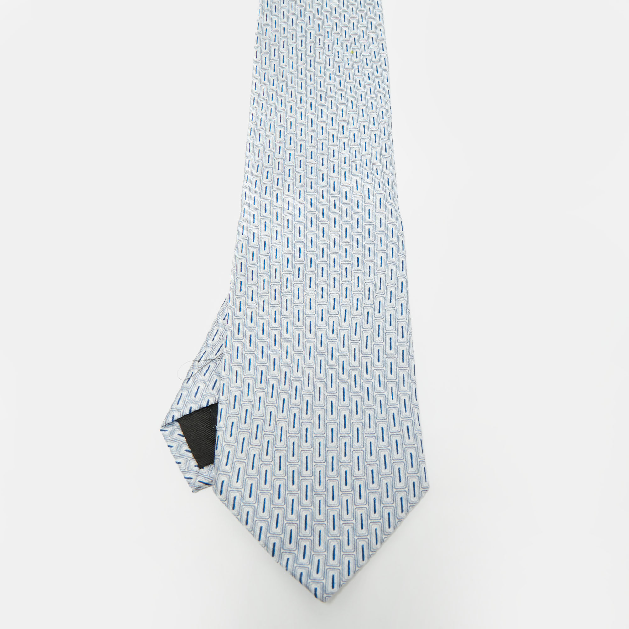 

S.T. Dupont Blue Silk Jacquard Tie