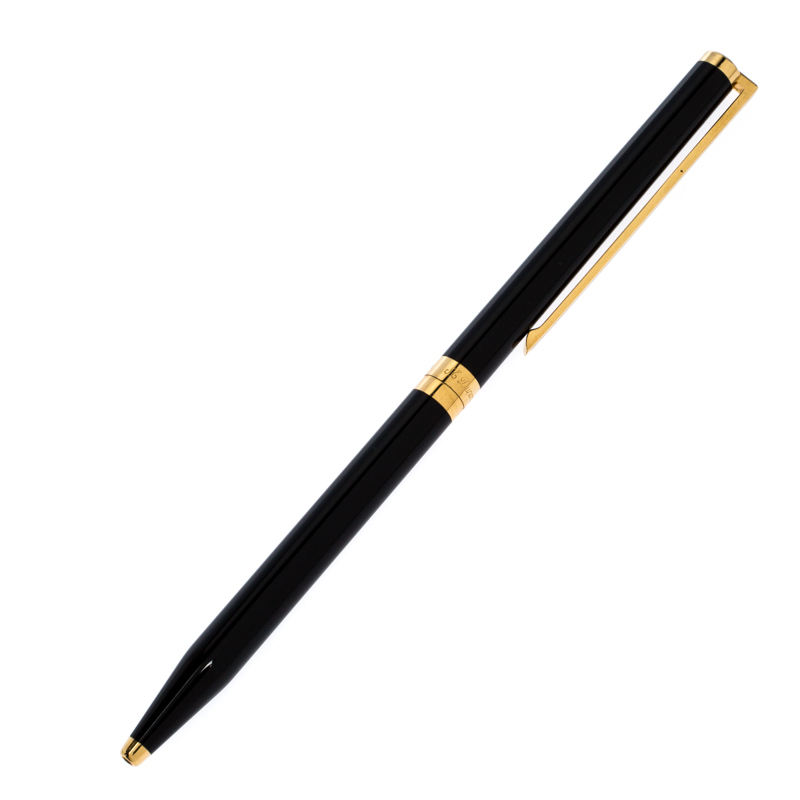 S.T. Dupont Black Laque de Chine Ballpoint Pen