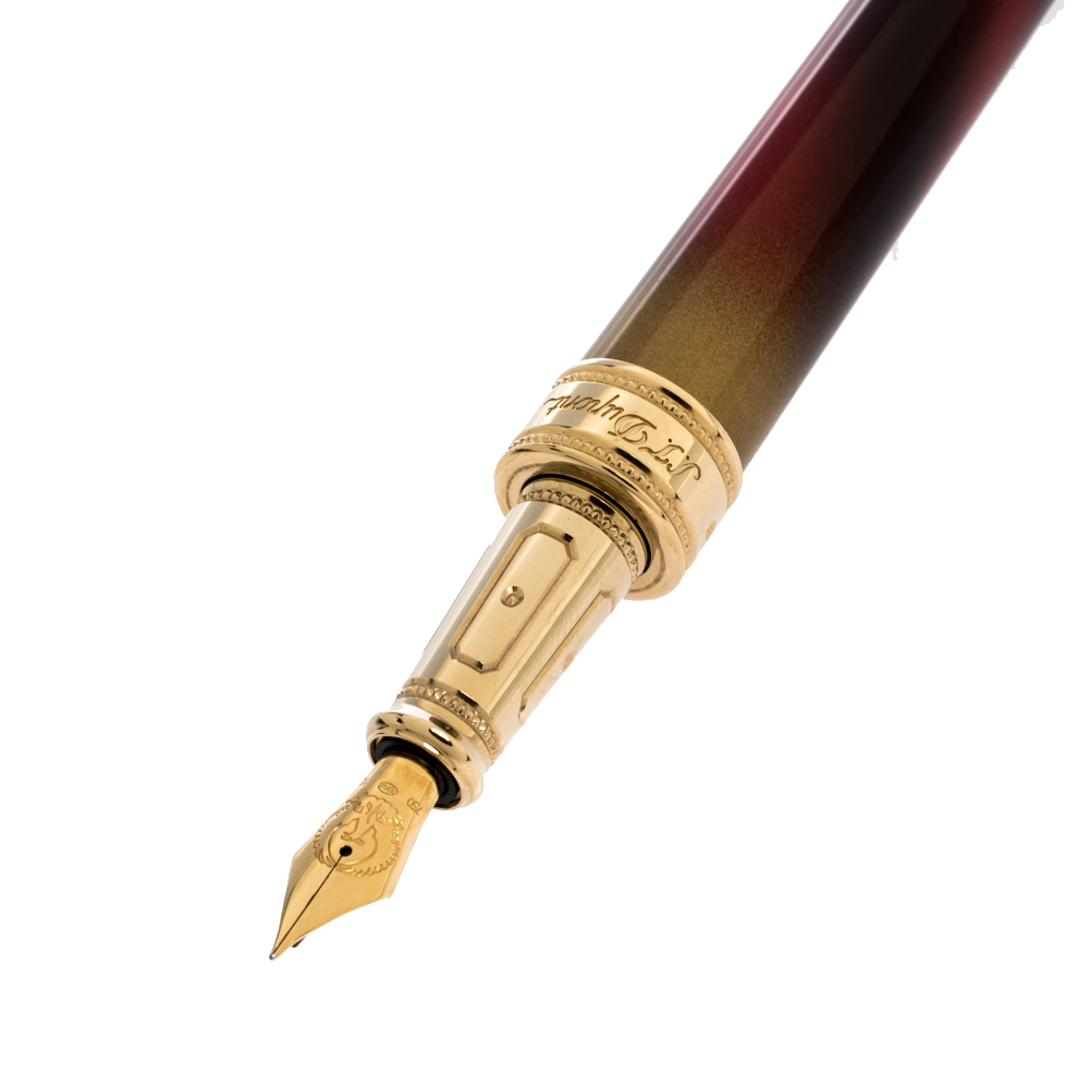 

S.T. Dupont Phoenix Renaissance Prestige Lacquer Limited Edition Fountain Pen, Gold