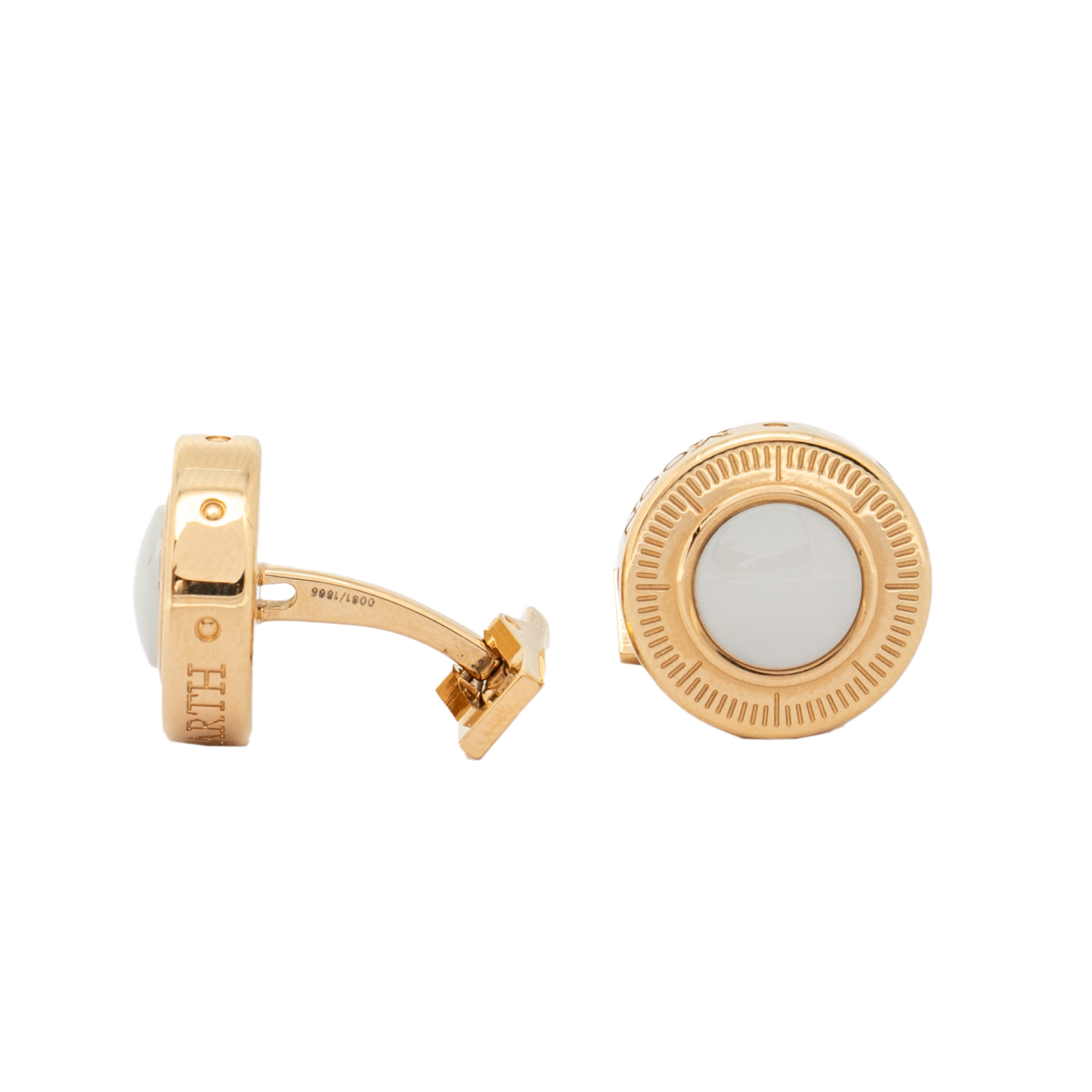 

S.T. Dupont Shoot The Moon Limited Edition 0081/1865 Gold Plated Cufflinks