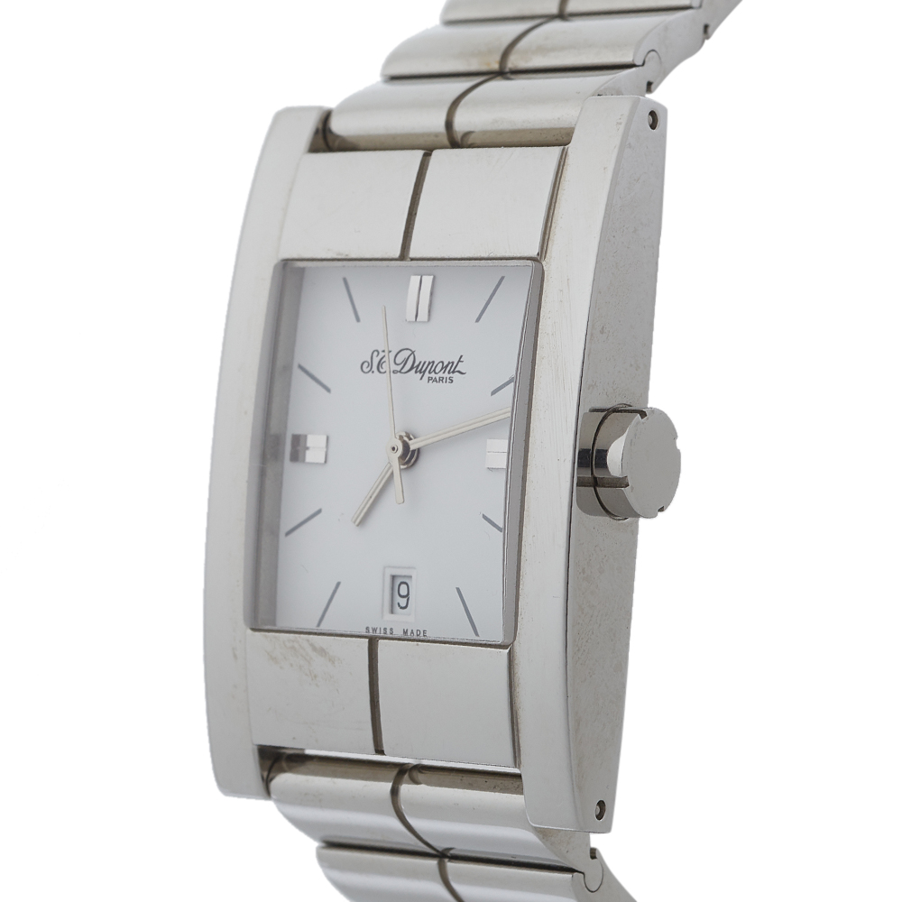 

S.T. Dupont White Stainless Steel