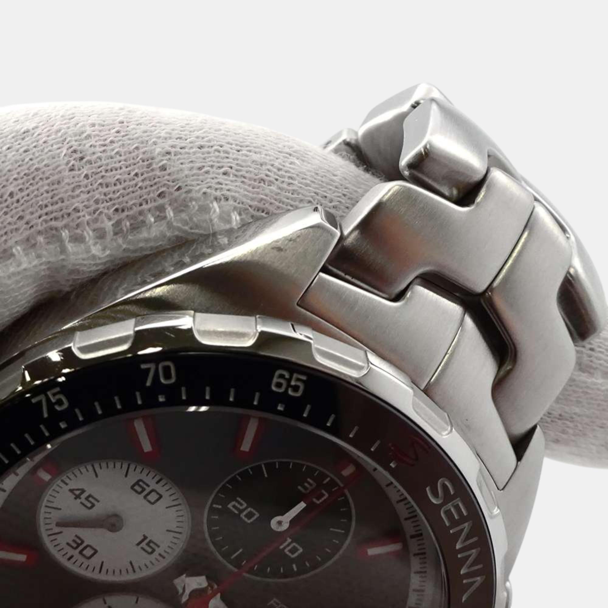 Tag Heuer Grey Stainless Steel Formula 1 CAZ2017.BA0647 Automatic Men`s Wristwatch 44 mm 