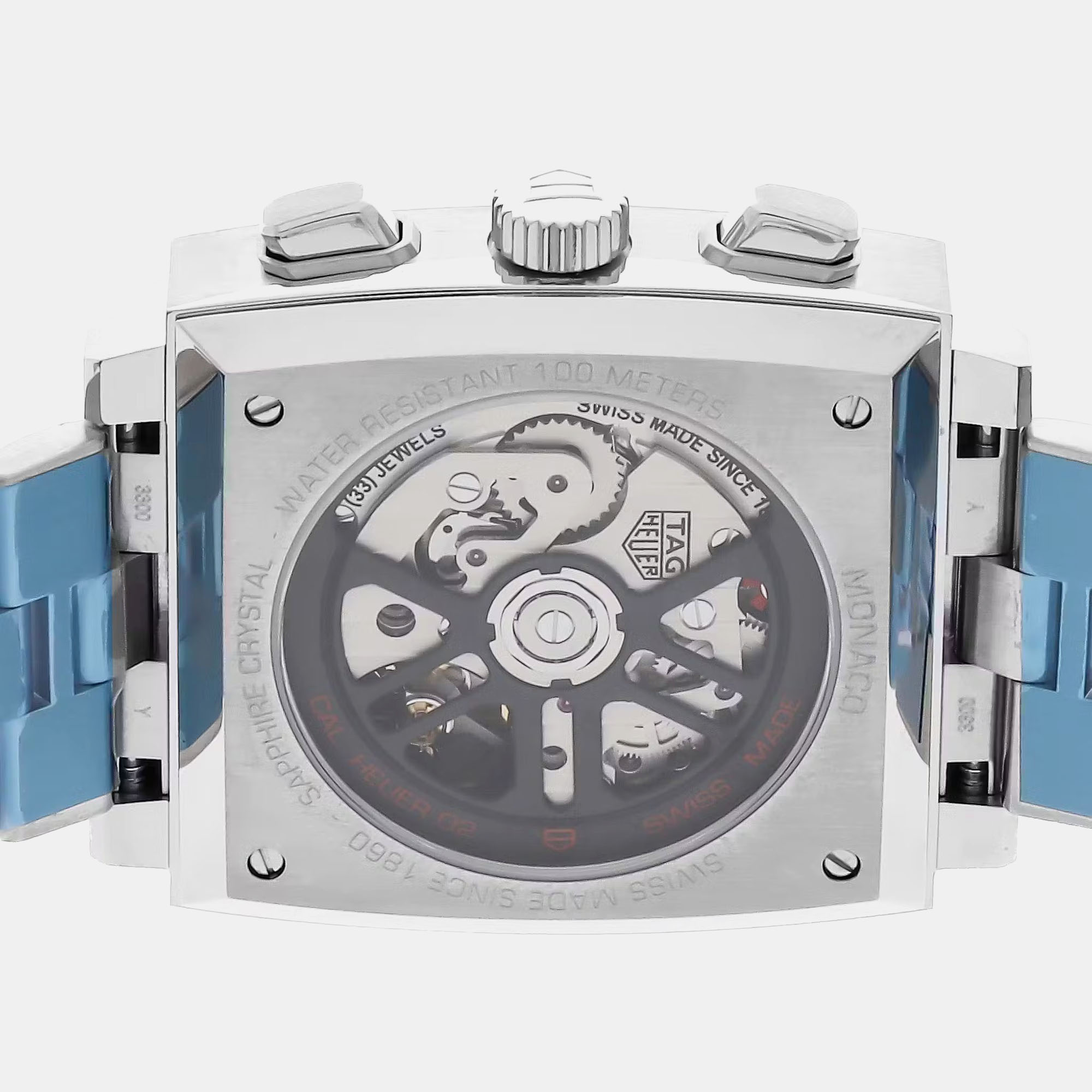 Pre-Owned Tag Heuer Monaco Chronograph Men`s Watch 39 mm 