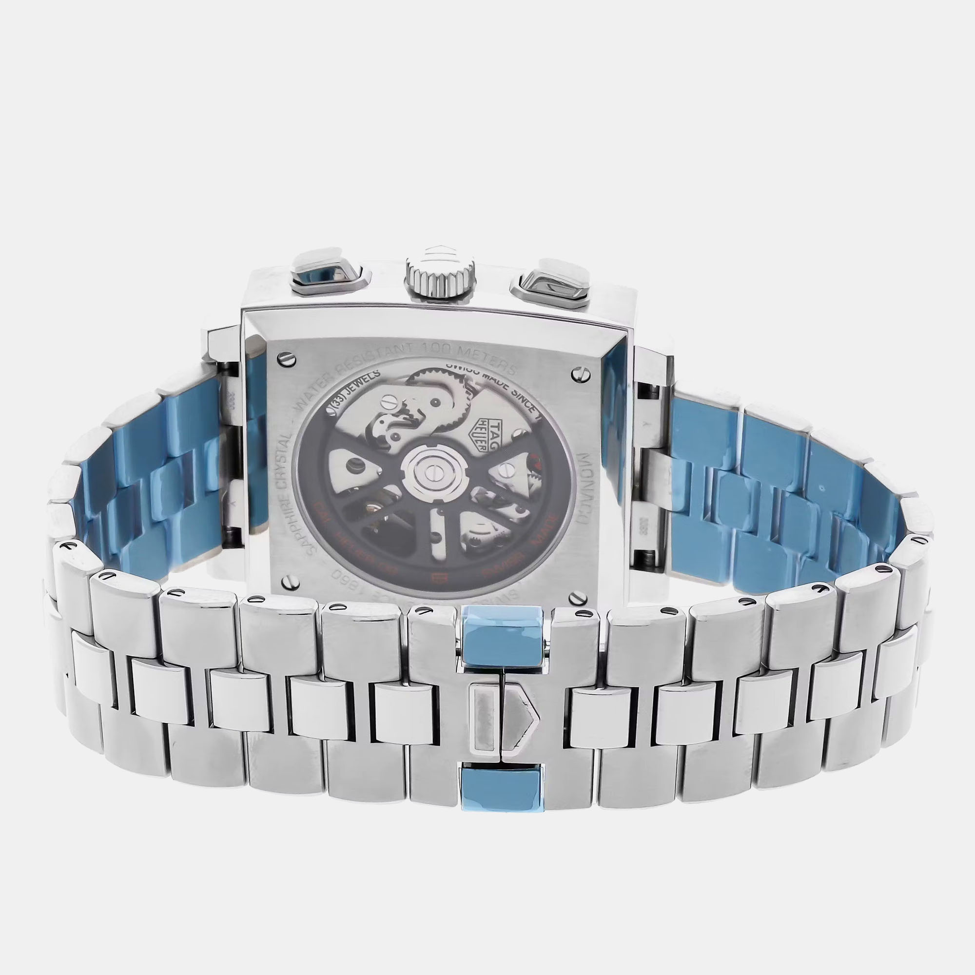 Pre-Owned Tag Heuer Monaco Chronograph Men`s Watch 39 mm 