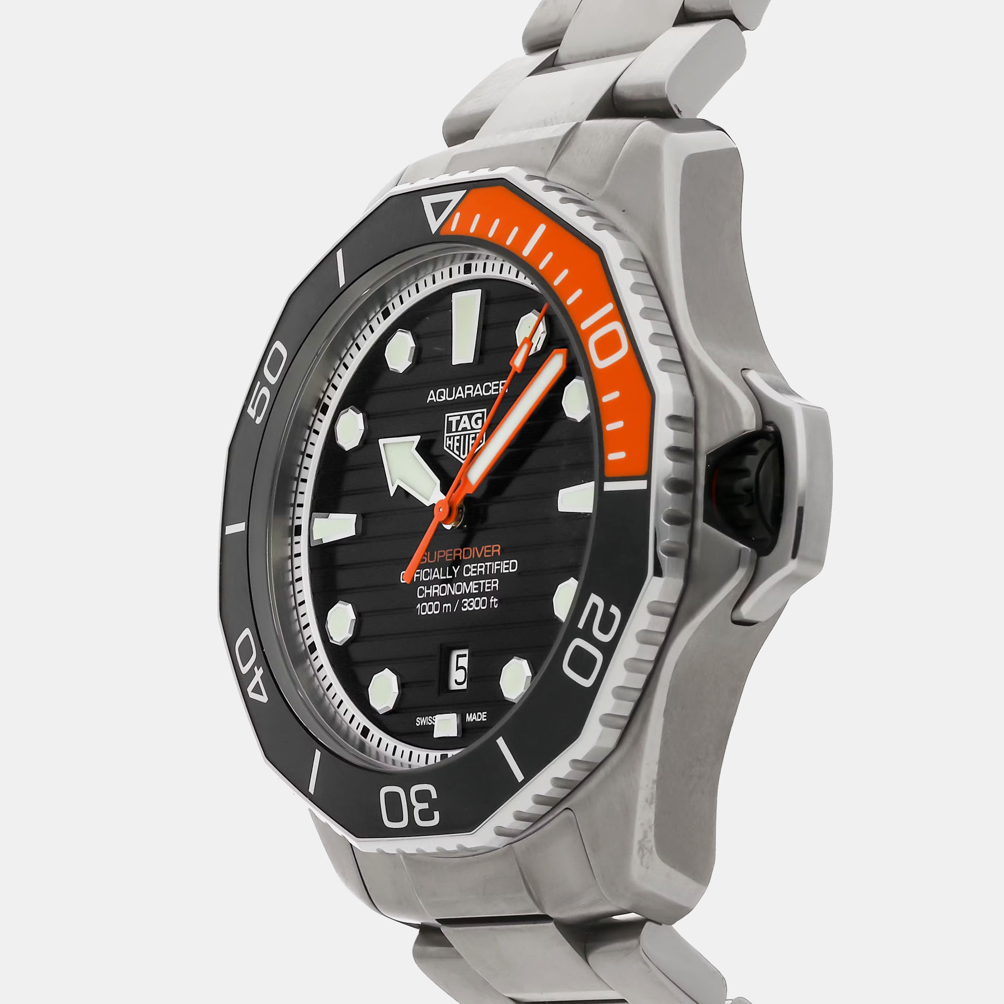 Pre-Owned Tag Heuer Aquaracer Professional 1000 Superdiver WBP5A8A.BF0619 
