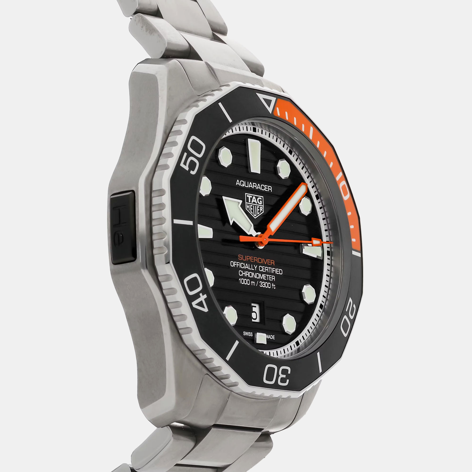Pre-Owned Tag Heuer Aquaracer Professional 1000 Superdiver WBP5A8A.BF0619 