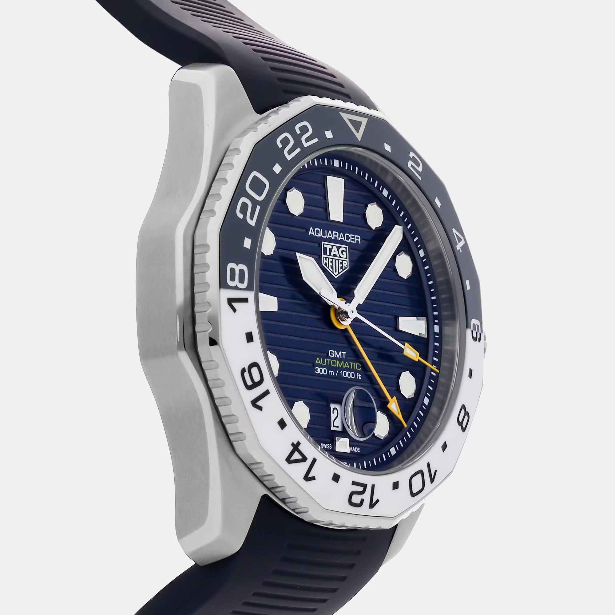 Pre-Owned Tag Heuer Aquaracer Professional 300M GMT WBP2010.FT6198 