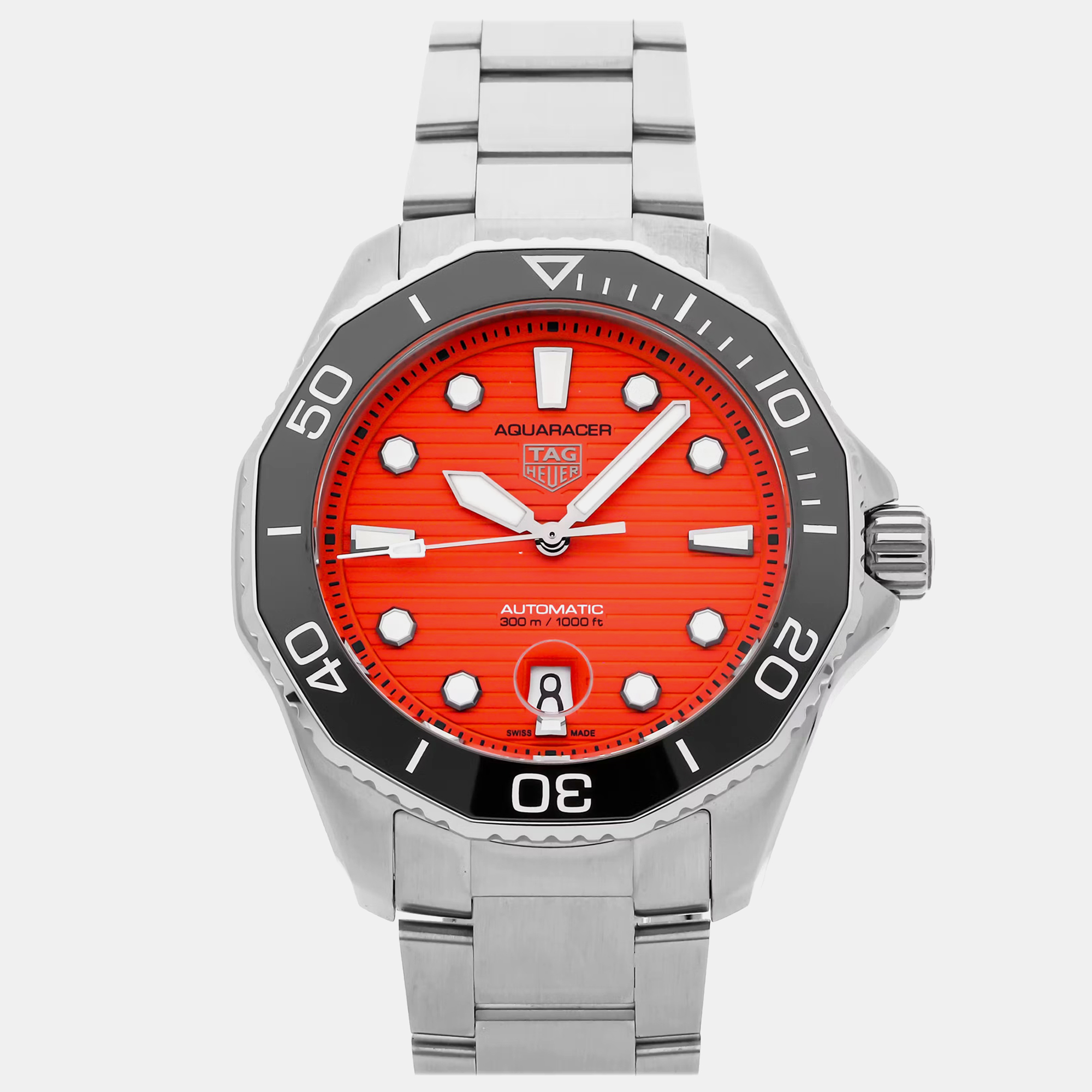 

Pre-Owned Tag Heuer Aquaracer Professional 300M Orange Diver WBP201F.BA0632