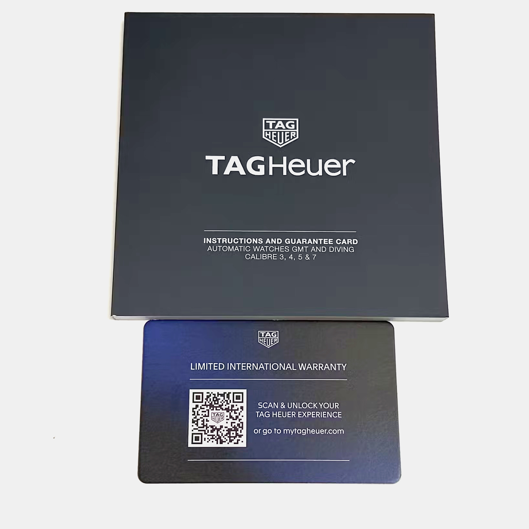 Pre-Owned Tag Heuer Aquaracer Professional 300M Orange Diver WBP201F.BA0632 