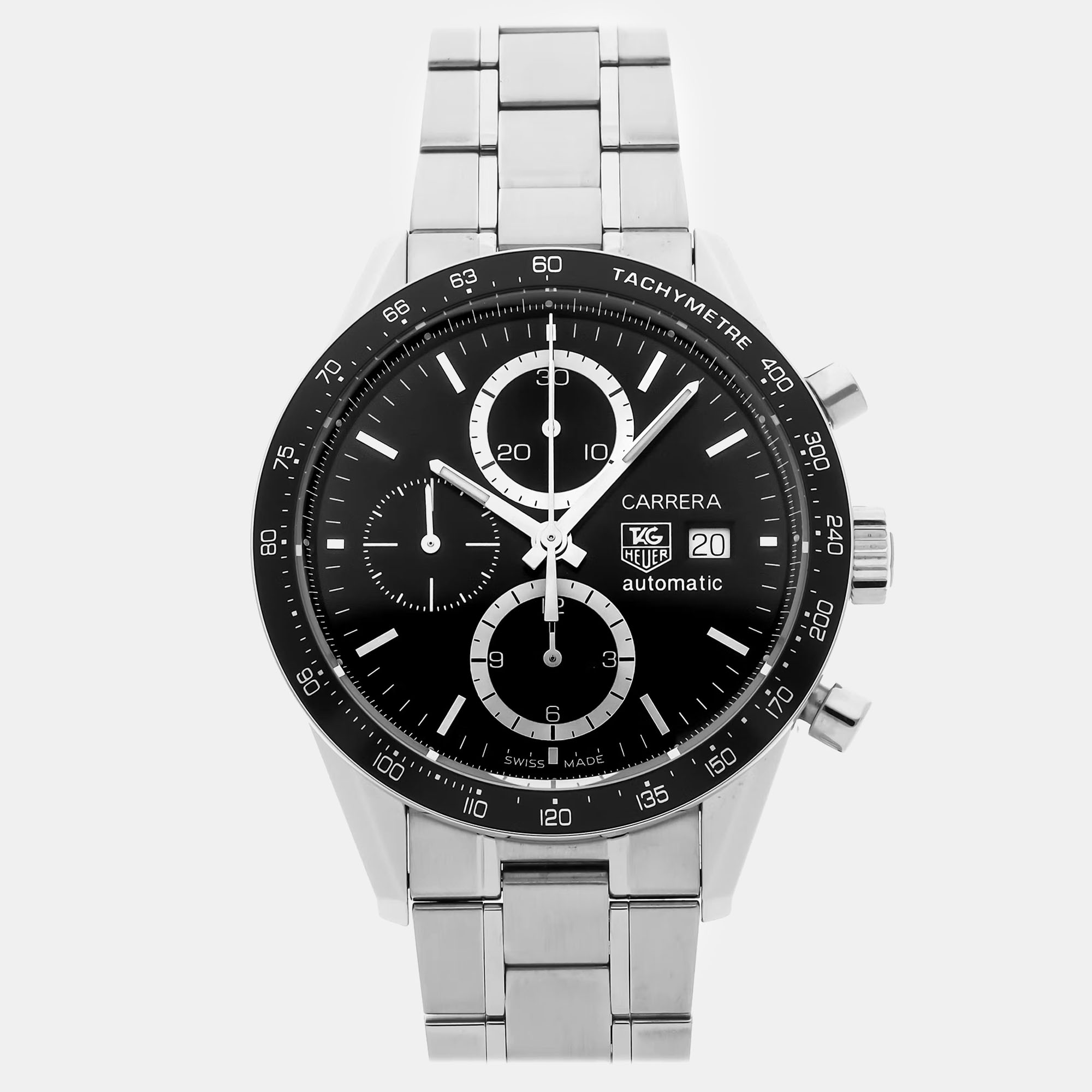 

Pre-Owned Tag Heuer Carrera CV2010.BA0786, Black