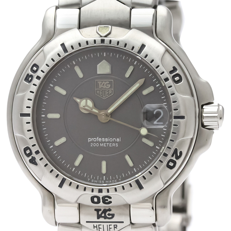 

Tag Heuer Gray Stainless Steel, Grey