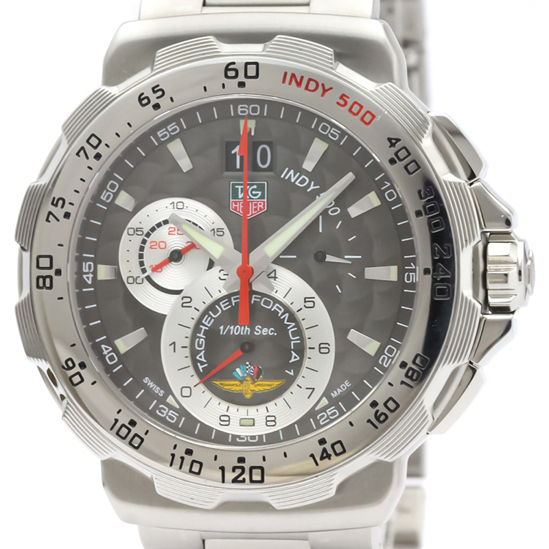 

Tag Heuer Gray Stainless Steel Formula, Grey