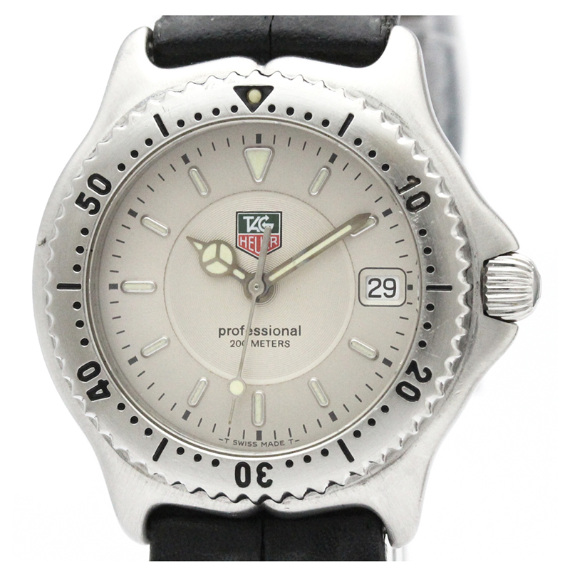 

Tag Heuer White Stainless Steel Sel Professional