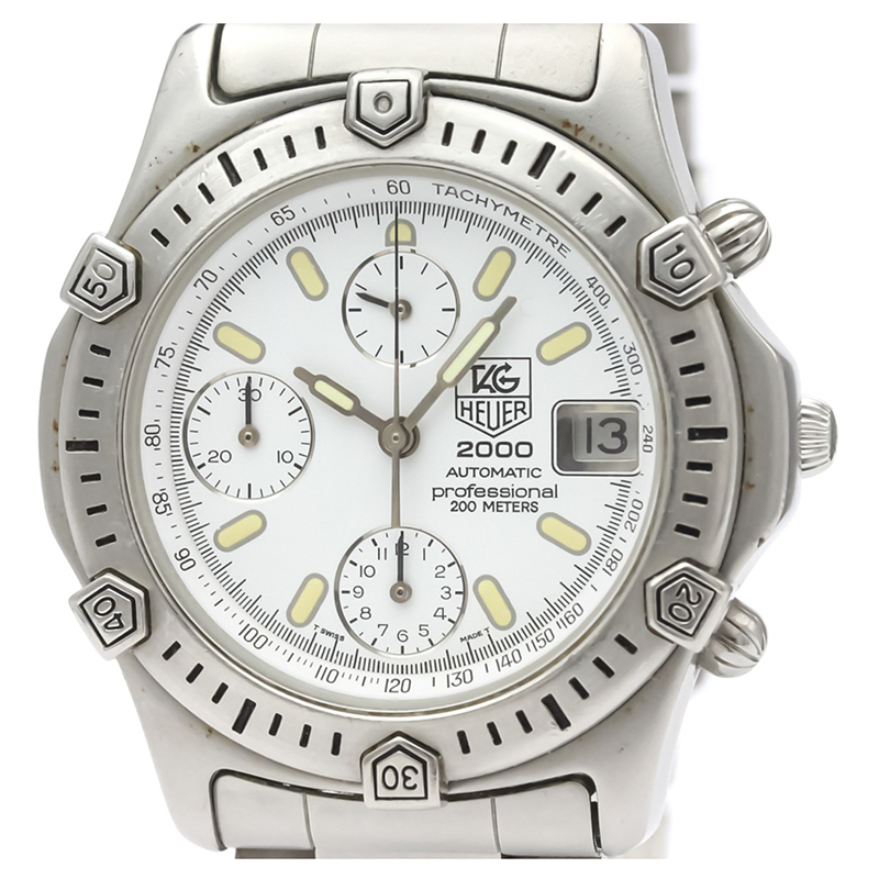 

Tag Heuer White Stainless Steel