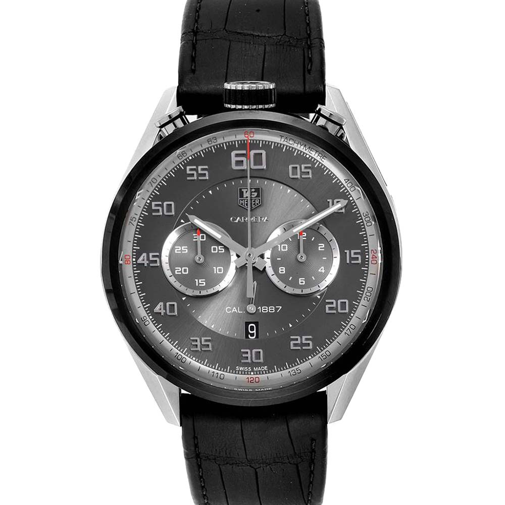 Tag heuer carrera chronograph. Tag heuer carrera chronograph cal 1887. tag heuer carrera cal. 1887 43 мм. &quot;spt6327bspt6327k&quot;. часы tag heuer car2c12.fc6327.