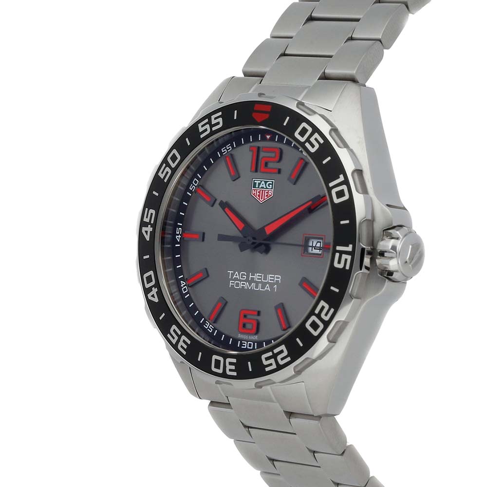 

Tag Heuer Gray Stainless Steel Formula, Grey