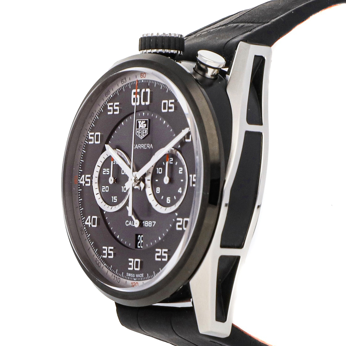 

Tag Heuer Gray Stainless Steel Carrera Calibre, Grey