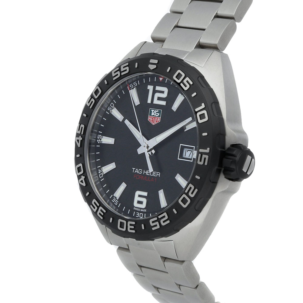 

Tag Heuer Black Stainless Steel Formula