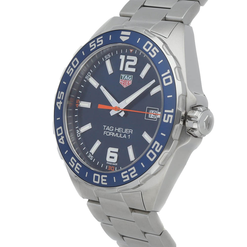 

Tag Heuer Blue Stainless Steel Formula